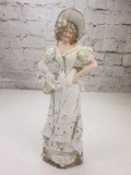 Ceramic Figure of a Bridesmaid 15.5