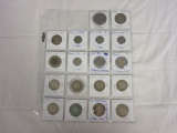 Lot of 18 Various Mexican Pesos Coins