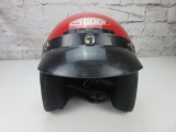 GMAX Red Open-Face Motorcycle Helmet Size Small