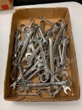 Box lot of Tools Wrenches