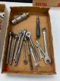 Box lot of Tools Ratchets