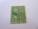 George Washington Green 1 Cent Stamp