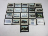 Lot of 21 Vintage Kansas City Slide Company Slides