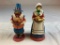 Lot of 2 Thanksgiving Pilgrims 8