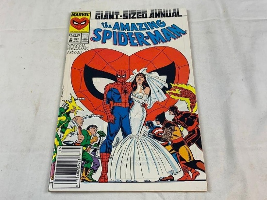 AMAZING SPIDER-MAN Annual #21 Marvel 1987 Wedding