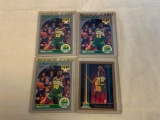 SHAWN KEMP Lot of 4 Basketball ROOKIE Cards