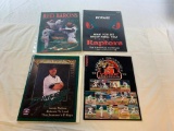 Lot of 4 Minor League Baseball Programs