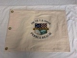2000 100th US Open Pebble Beach Canvas Flag