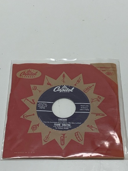 FRANK SINATRA All The Way 45 RPM 1957 Record