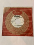 MERLE TRAVIS Turn My Picture Upside Down 45 RPM 1956 Promo Record
