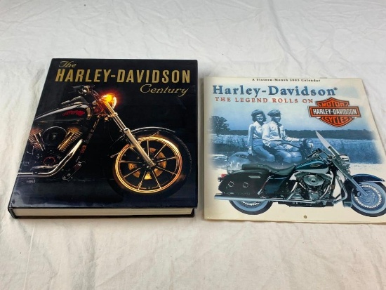 The Harley Davidson Century HC Book plus Calendar