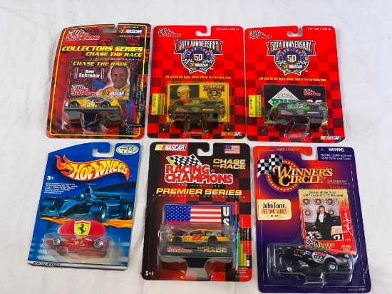 Lot of 6 NASCAR Diecast Cars NEW 1;64 Scale