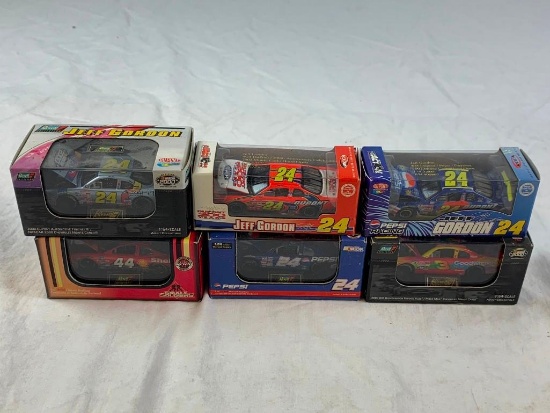 JEFF GORDON Lot of 6 NASCAR Diecast Cars NEW