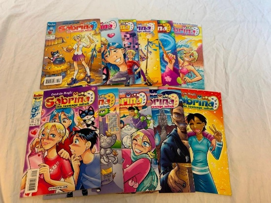 Lot of 11 SABRINA The Teenage Witch Archie Comics