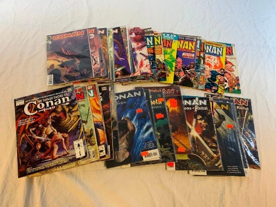 CONAN Lot of 41 Comic Books and Savage Swords Of