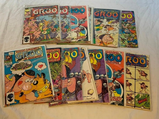 Lot of 15 Sergio Aragones GROO The Wanderer Comics