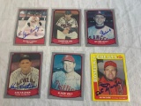 Lot of 6 Baseball Greats AUTOGRAPH Baseball Cards