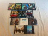 Blu-Rays, DVDS and CDS Lot of 12
