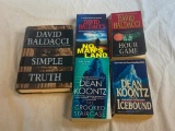 Dean Koontz and David Baldacci Lot of 5 Books