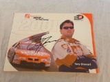 TONY STEWART Autograph NASCAR Flyer