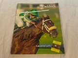 LAFFIT PINCAY JR. Horse Jockey Autograph Program