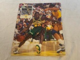 SHAWN KEMP Basketball Autograph Magazine Page