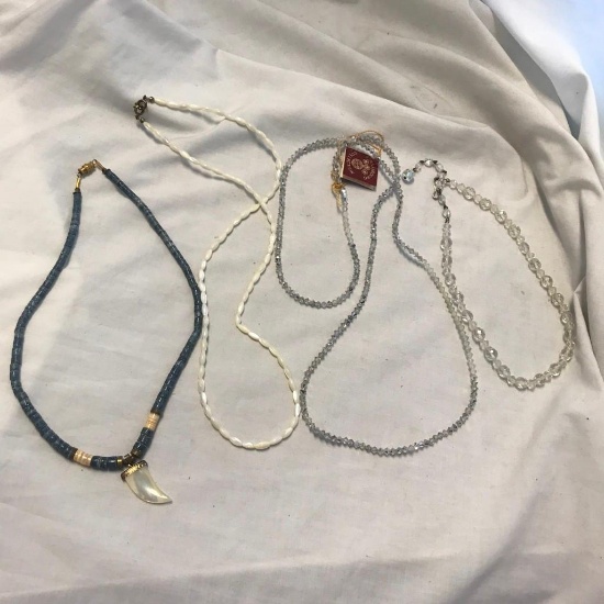 Lot of 4 Misc. Necklaces