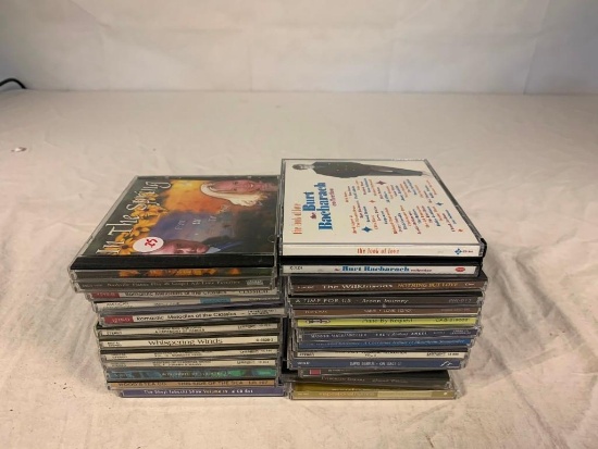 Lot of 24 Classical and Easy Listening Music CDS