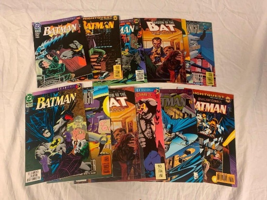 BATMAN Lot of 12 DC Comic Books