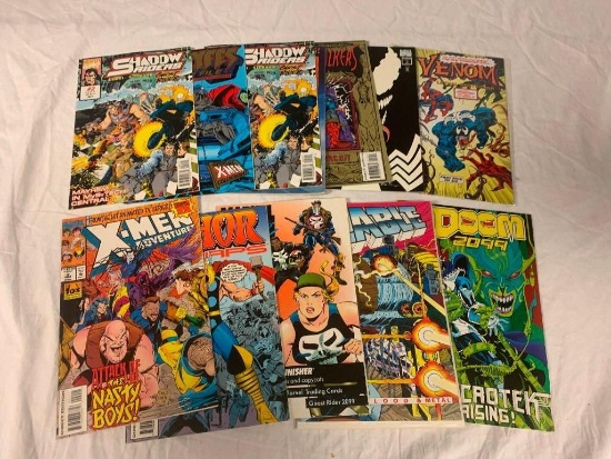 Lot of 12 Marvel Comics Venom, Thor, X-Men