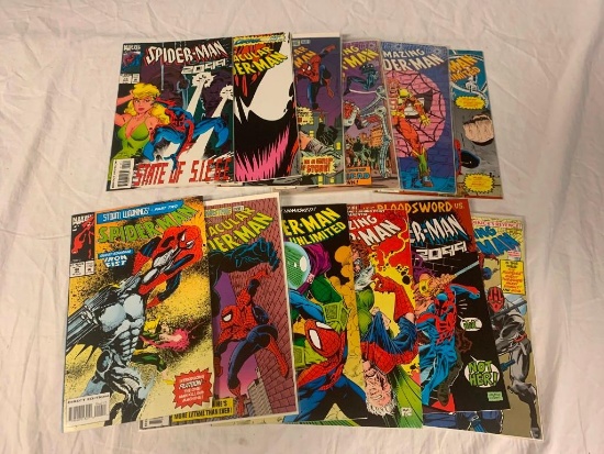 SPIDER-MAN Lot of 12 Marvel Comic Books