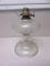 Vintage Glass Kerosene Lamp 10.5