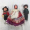 Lot of 3 Plastic Vintage Dolls