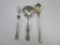 Lot of 3 Sterling Silver Utensils 46.7g Weight