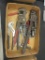 Box Lot of Various Tools Incl. Pipe Wrenches