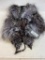 Queen fur woman's fur gray vest with tag