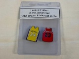 KOBE BRYANT & MICHAEL JORDAN Limited Edition Pins