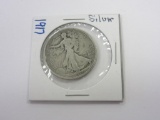 1917 .90 Silver Walking Liberty Half Dollar