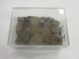 Lot of 143 Lincoln Wheat Cents in Clear Box