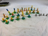 THE SIMPSONS Lot of 32 miniature Toy Figures