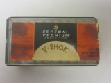 Lot of 50 Federal Premium V-Shock 17 HMR 17GR Rounds