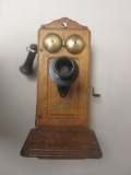 Antique The North Electric Co. 1900-20's Crank Telephone