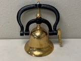 Vintage Brass Bell with mount