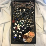 Tray Lot of Miscellaneous Necklaces