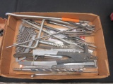 Box Lot of Various Tools Incl. Allen Keys, Drill Bits, etc.