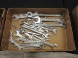 Box Lot of Various Standard/Metric Wrenches