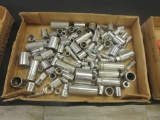 Box Lot of Various Metric/Standard Sockets