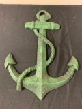 Vintage Cast Iron Boat Anchor Wall Sculpture