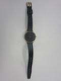 TIMEX Quartz Stainless Steel Back Black Band Watch