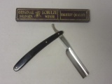 Original Schulze Solingen Weyer German Straight Razor